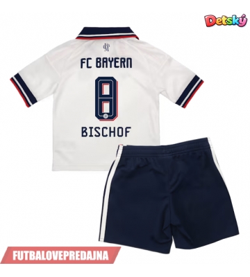 Lacne Dětský Futbalové dres Bayern Munich Tom Bischof #8 2026-27 Krátky Rukáv - Preč (+ trenírky)